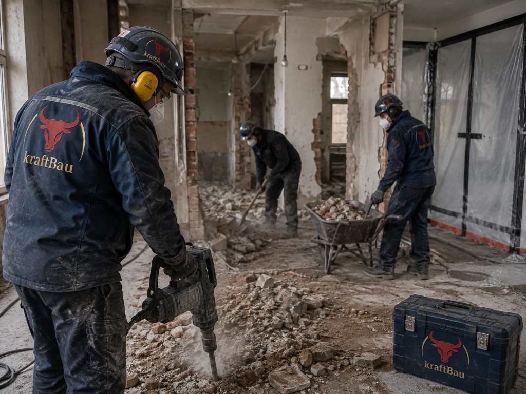 Nicht statikrelevanter Rückbau & Entkernung